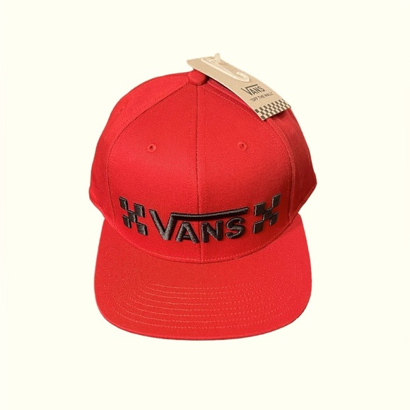 VANS Men’s DROP CHECK SB Chili Pepper Hat 🆕 - Picture 6 of 6
